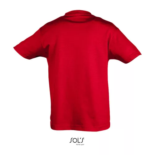 SOL'S REGENT KIDS - ROUND NECK T-SHIRT (12A, Red)
