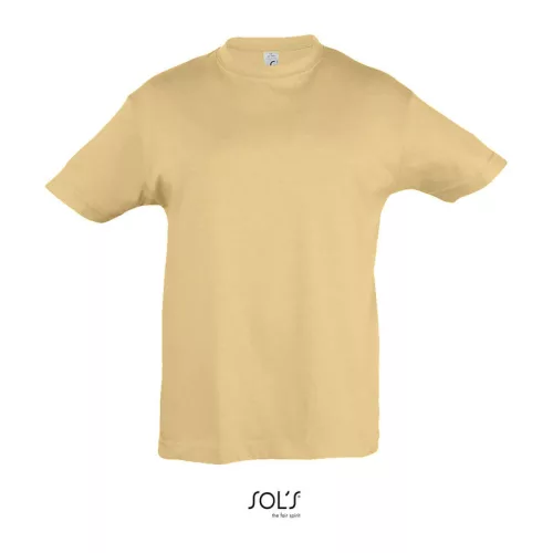 SOL'S REGENT KIDS - ROUND NECK T-SHIRT (12A, Sand)