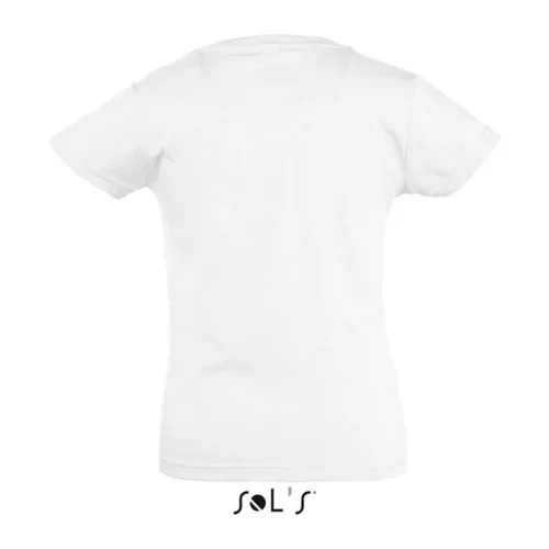 SOL'S CHERRY - GIRLS' T-SHIRT (8A, White)