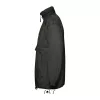 SOL'S SURF - UNISEX WATER REPELLENT WINDBREAKER (L, Black)