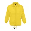 SOL'S SURF - UNISEX WATER REPELLENT WINDBREAKER (M, Gold)