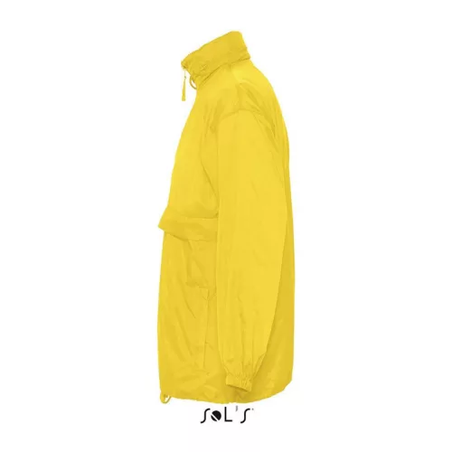 SOL'S SURF - UNISEX WATER REPELLENT WINDBREAKER (M, Gold)