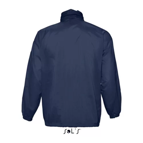 SOL'S SURF - UNISEX WATER REPELLENT WINDBREAKER (2XL, Navy)