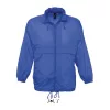 SOL'S SURF - UNISEX WATER REPELLENT WINDBREAKER (S, Royal Blue)