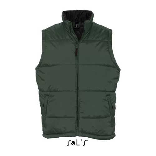 SOL'S WARM - QUILTED BODYWARMER (M, Forest Green)