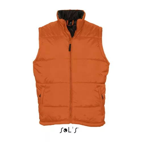 SOL'S WARM - QUILTED BODYWARMER (M, Orange)