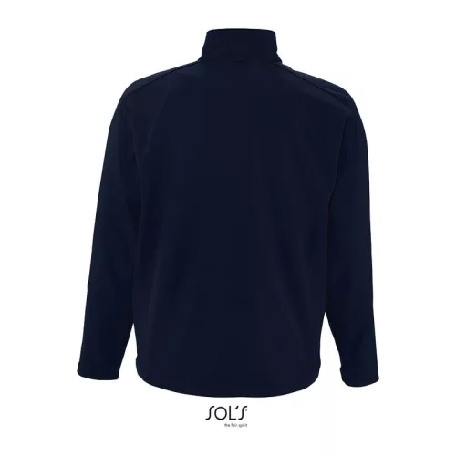 SOL'S RELAX - MEN'S SOFTSHELL ZIPPED JACKET (2XL, Abyss Blue)