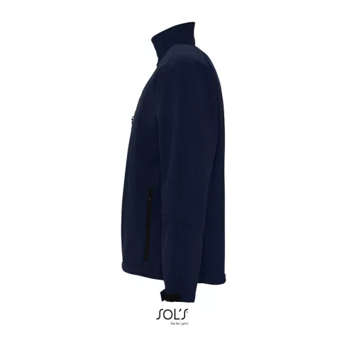 SOL'S RELAX - MEN'S SOFTSHELL ZIPPED JACKET (2XL, Abyss Blue)