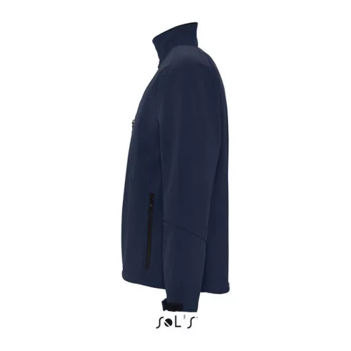 SOL'S RELAX - MEN'S SOFTSHELL ZIPPED JACKET (L, Abyss Blue)