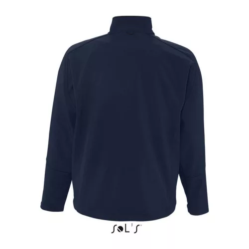 SOL'S RELAX - MEN'S SOFTSHELL ZIPPED JACKET (XL, Abyss Blue)