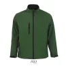 SOL'S RELAX - MEN'S SOFTSHELL ZIPPED JACKET (S, Bottle Green)