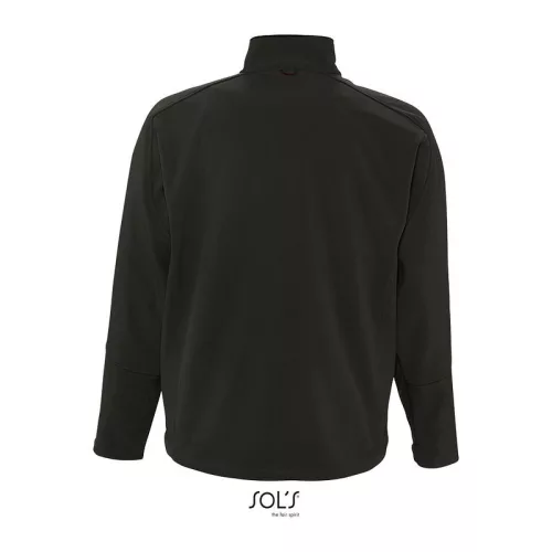 SOL'S RELAX - MEN'S SOFTSHELL ZIPPED JACKET (XL, Charcoal Grey)