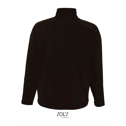SOL'S RELAX - MEN'S SOFTSHELL ZIPPED JACKET (2XL, Dark Chocolate)