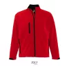 SOL'S RELAX - MEN'S SOFTSHELL ZIPPED JACKET (4XL, Pepper Red)