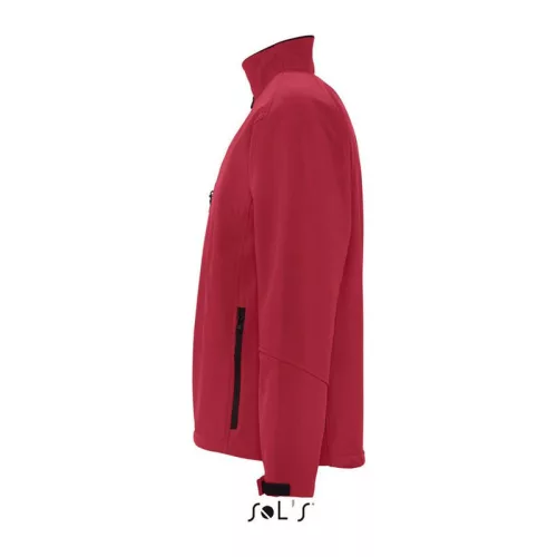 SOL'S RELAX - MEN'S SOFTSHELL ZIPPED JACKET (4XL, Pepper Red)