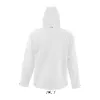 SOL'S REPLAY MEN - HOODED SOFTSHELL (S, White)
