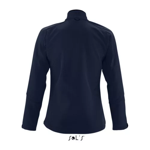 SOL'S ROXY - WOMEN'S SOFTSHELL ZIPPED JACKET (XL, Abyss Blue)
