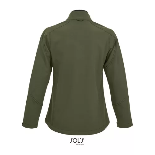 SOL'S ROXY - WOMEN'S SOFTSHELL ZIPPED JACKET (XL, Army)