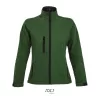 SOL'S ROXY - WOMEN'S SOFTSHELL ZIPPED JACKET (XL, Bottle Green)