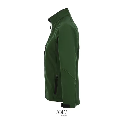 SOL'S ROXY - WOMEN'S SOFTSHELL ZIPPED JACKET (XL, Bottle Green)
