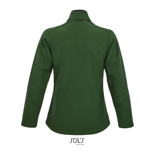 SOL'S ROXY - WOMEN'S SOFTSHELL ZIPPED JACKET (XL, Bottle Green)