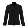 SOL'S ROXY - WOMEN'S SOFTSHELL ZIPPED JACKET (2XL, Black)