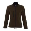 SOL'S ROXY - WOMEN'S SOFTSHELL ZIPPED JACKET (L, Dark Chocolate)