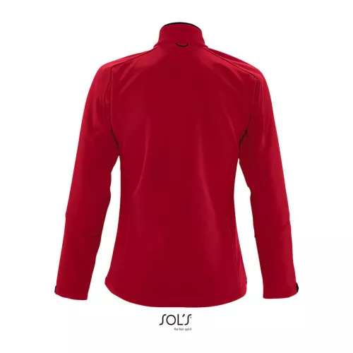 SOL'S ROXY - WOMEN'S SOFTSHELL ZIPPED JACKET (2XL, Pepper Red)