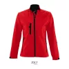 SOL'S ROXY - WOMEN'S SOFTSHELL ZIPPED JACKET (L, Pepper Red)