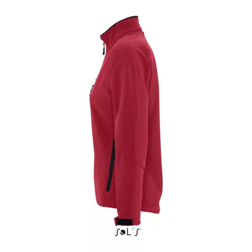 SOL'S ROXY - WOMEN'S SOFTSHELL ZIPPED JACKET (L, Pepper Red)