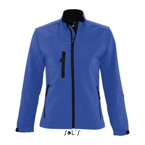 SOL'S ROXY - WOMEN'S SOFTSHELL ZIPPED JACKET (2XL, Royal Blue)