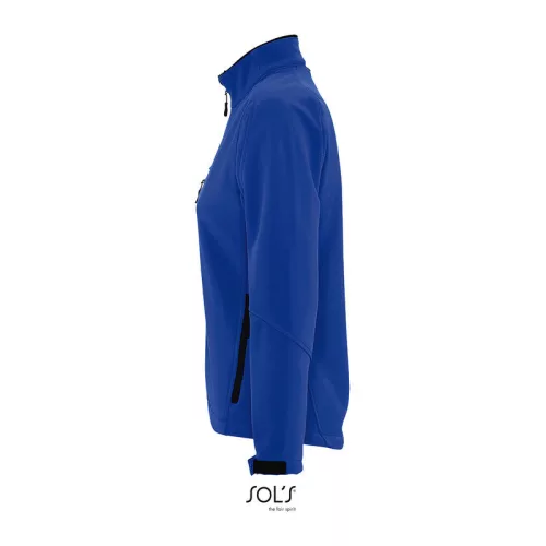SOL'S ROXY - WOMEN'S SOFTSHELL ZIPPED JACKET (2XL, Royal Blue)
