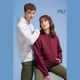 SOL'S SNAKE - UNISEX HOODED SWEATSHIRT (S, Kelly Green)