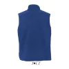 SOL'S NORWAY - UNISEX SLEEVELESS FLEECE CARDIGAN (XS, Royal Blue)