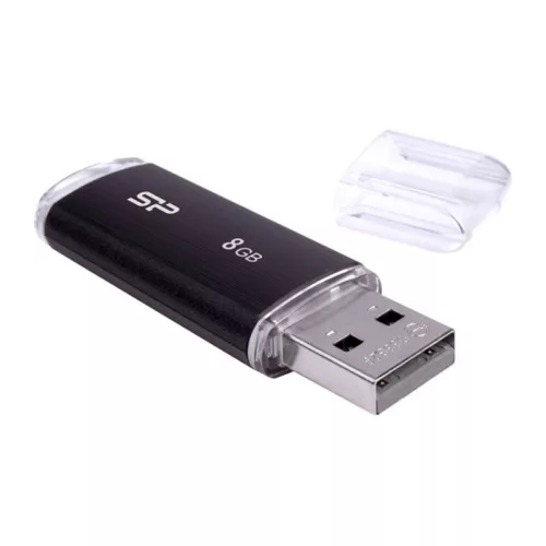 Pendrive Silicon Power Ultima U02 2.0 (16GB, Fekete)
