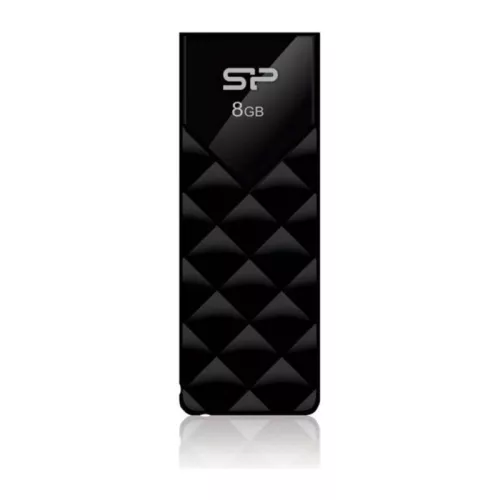 Silicon Powe pendrive Ultima U03 mini lógóval SP (16GB, Fekete)