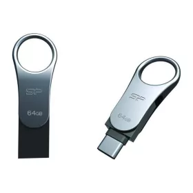 Silicon Power pendrive Mobile C80 (32GB, Szürke)
