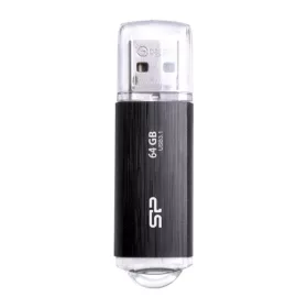 Pendrive Silicon Power Blaze B02 3,1 (64GB, Fekete)