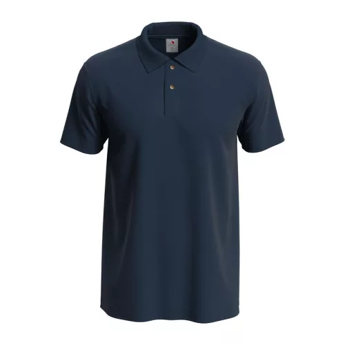 Classic Férfi Galléros Póló (XL, Blue Midnight)