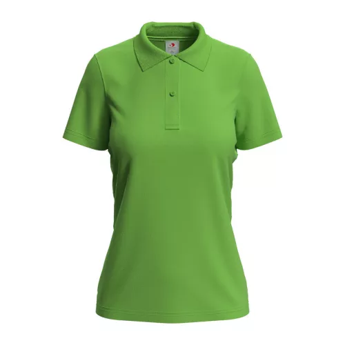 Classic Női Galléros Póló (XL, Kiwi Green)