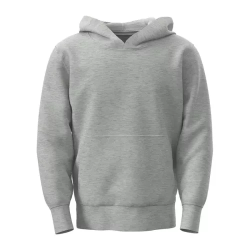 Classic Gyerek Kapucnis Pulóver (7-8, Grey Heather)