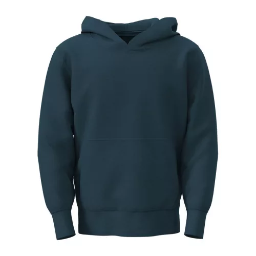Classic Gyerek Kapucnis Pulóver (5-6, Navy Blue)