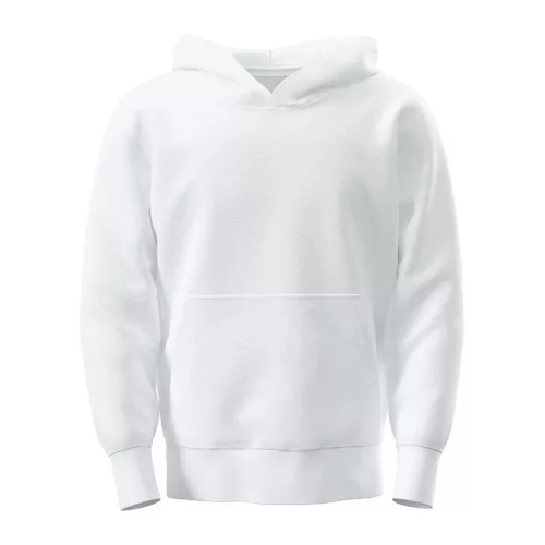 Classic Gyerek Kapucnis Pulóver (7-8, White)