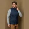 Lux Uniszex Bélelt Mellény (XL, Blue Midnight)