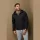 Recycled Uniszex Scuba Dzseki (2XL, Black Opal)