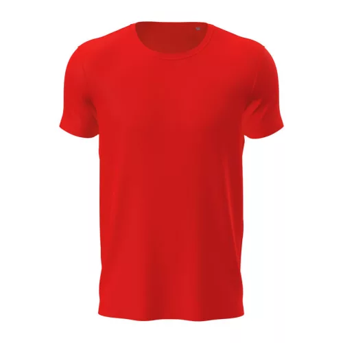 Sports-T Uniszex Póló (XL, Scarlet Red)