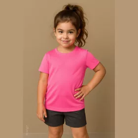 Sports-T Gyerek Póló (11-12, Cyber Yellow)