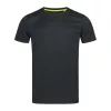 Mesh-T Uniszex Póló (L, Black Opal)