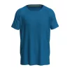 Mesh Raglan Uniszex Póló (XL, King Blue)