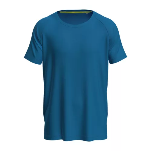 Mesh Raglan Uniszex Póló (2XL, King Blue)